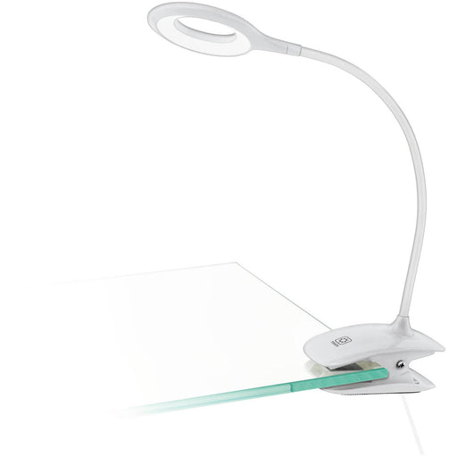 Sleek Modern White LED Table Lamp for Indoor Home Decoration