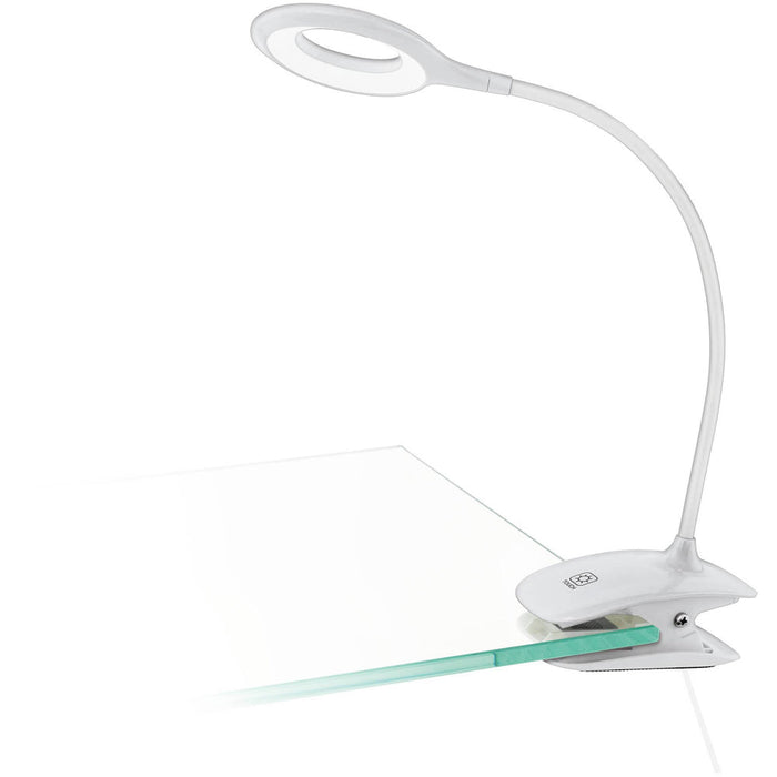 Sleek Modern White LED Table Lamp for Indoor Home Decoration