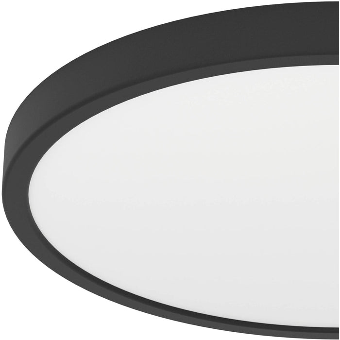 2 PACK Sleek Modern Black Round LED Ceiling Light for Stylish Indoor Spaces