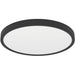 Sleek Modern Black Round LED Ceiling Light for Stylish Indoor Spaces