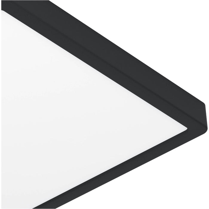 Modern Black Square Ceiling Light LED Indoor Fixture for Contemporary Homes