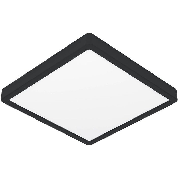 Modern Black Square Ceiling Light LED Indoor Fixture for Contemporary Homes