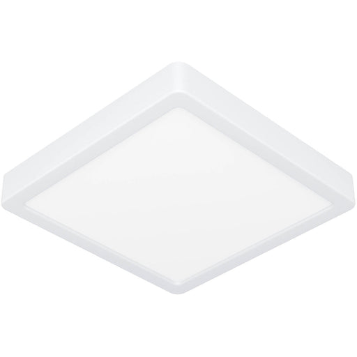 Modern Square LED Ceiling Light Stylish White Semi Flush Fixture for Indoor Spaces