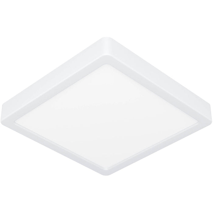 Modern Square LED Ceiling Light Stylish White Semi Flush Fixture for Indoor Spaces