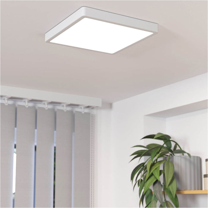 Stylish Modern White Square LED Ceiling Light for Indoor Spaces