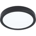 Sleek Black Round LED Ceiling Light for Modern Indoor Spaces