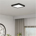 Sleek Black Square LED Ceiling Light for Modern Indoor Decor