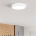2 PACK Modern White Round LED Ceiling Light Stylish Indoor Semi Flush Lighting