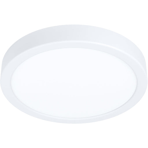 Modern White Round LED Ceiling Light Stylish Indoor Semi Flush Lighting