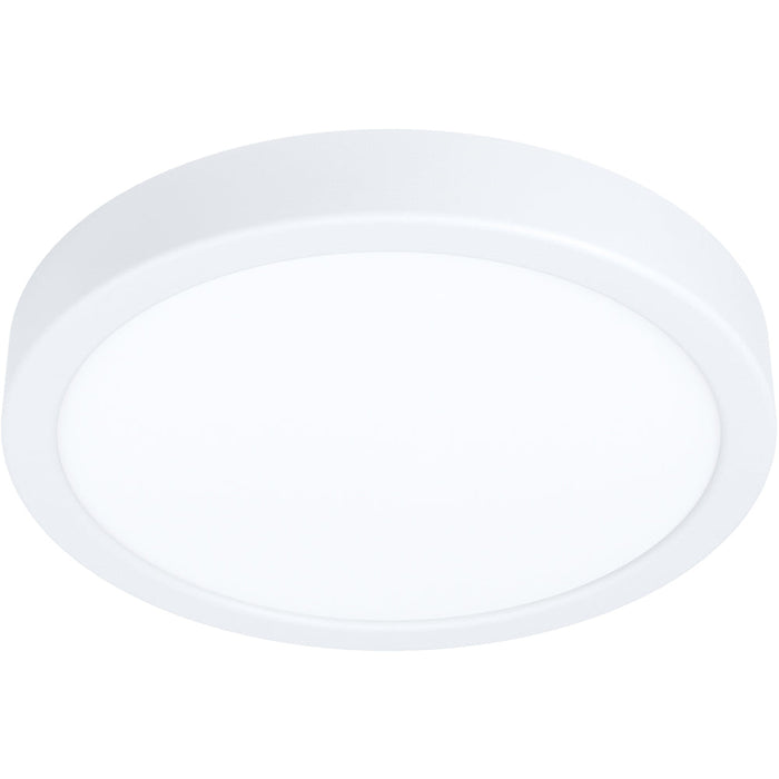 Modern White Round LED Ceiling Light Stylish Indoor Semi Flush Lighting