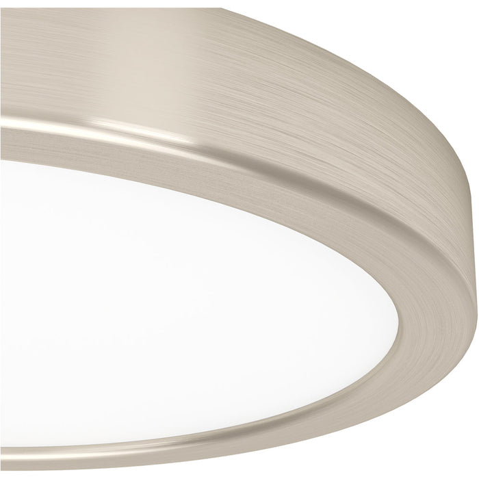 Satin Nickel Modern Design Round Ceiling Light for Indoor Spaces Stylish and Elegant