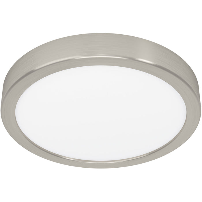 Satin Nickel Modern Design Round Ceiling Light for Indoor Spaces Stylish and Elegant