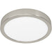 Satin Nickel Modern Design Round Ceiling Light for Indoor Spaces Stylish and Elegant