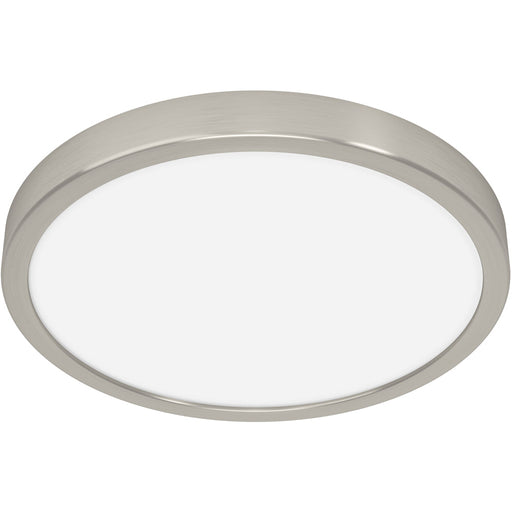 Modern Satin Nickel Round Ceiling Light for Contemporary Indoor Spaces