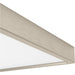 Satin Nickel Modern Square Ceiling Light Stylish Indoor Lighting Fixture