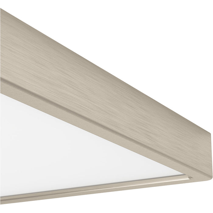 2 PACK Satin Nickel Modern Square Ceiling Light Stylish Indoor Lighting Fixture