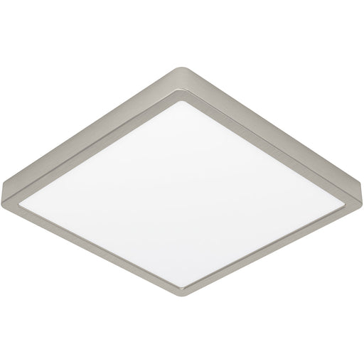 Satin Nickel Modern Square Ceiling Light Stylish Indoor Lighting Fixture