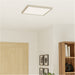 2 PACK Sleek Modern Satin Nickel Square Ceiling Light for Indoor Spaces
