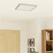 2 PACK Sleek Modern Satin Nickel Square Ceiling Light for Indoor Spaces
