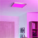 Sleek Modern Satin Nickel Square Ceiling Light for Indoor Spaces