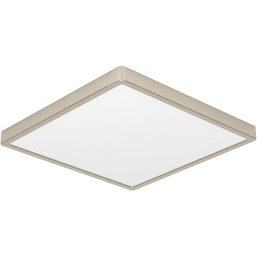 Sleek Modern Satin Nickel Square Ceiling Light for Indoor Spaces