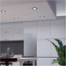 2 PACK Stylish Black Ceiling Spotlight for Modern Indoor Spaces