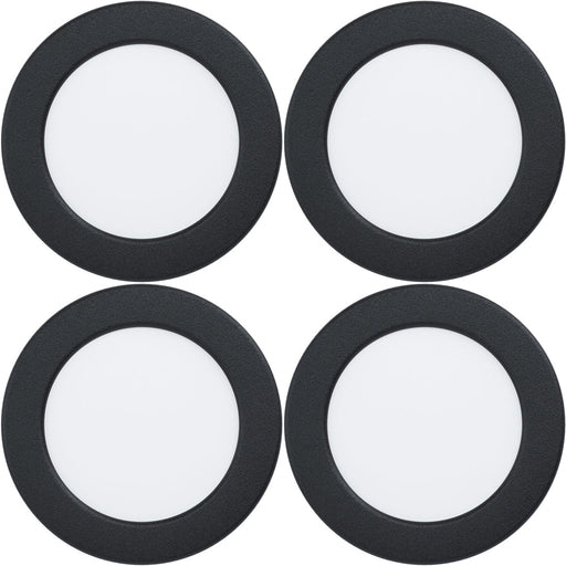 4 PACK Stylish Black Ceiling Spotlight for Modern Indoor Spaces