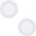 2 PACK Sleek Modern White Ceiling Spotlight for Any Indoor Room Perfect Lighting Solution