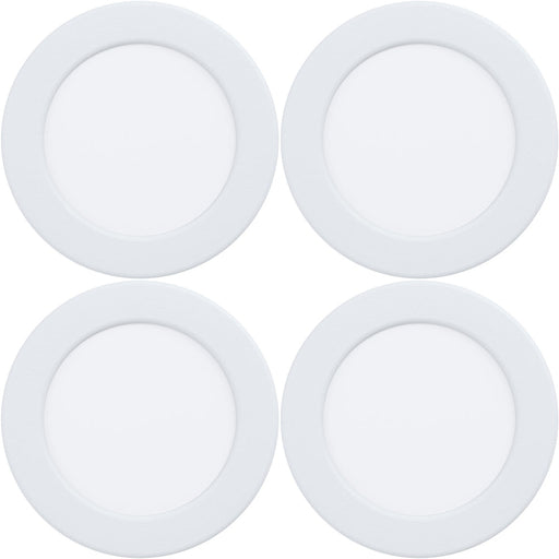 4 PACK Sleek Modern White Ceiling Spotlight for Any Indoor Room Perfect Lighting Solution