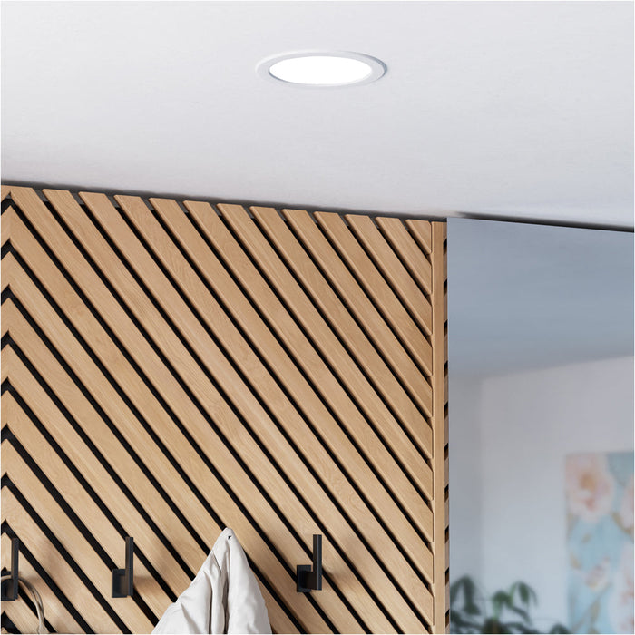 Sleek Modern White Ceiling Light Fixture for Any Indoor Space