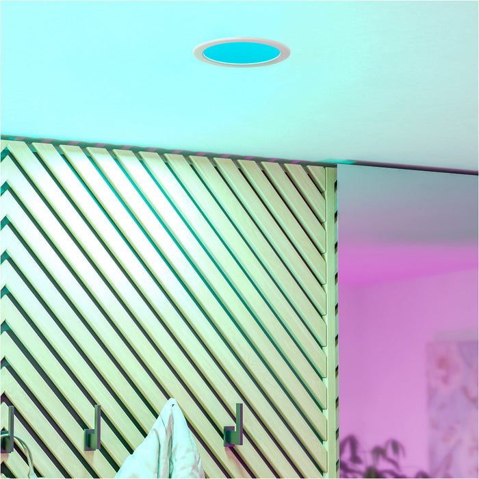 Sleek Modern White Ceiling Light Fixture for Any Indoor Space