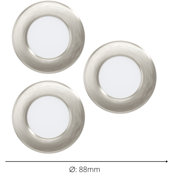 Sleek Satin Nickel Ceiling Spotlight for Modern Home Interiors