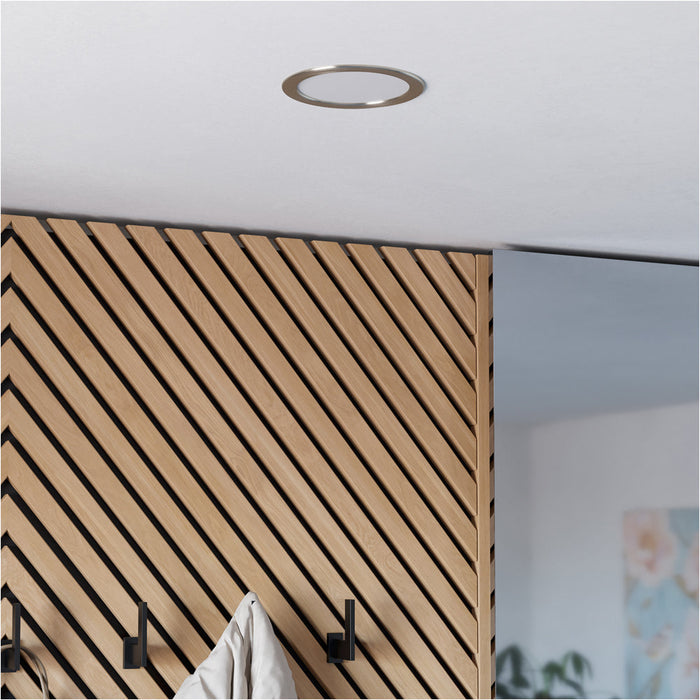 Elegant Satin Nickel Ceiling Spotlight for Modern Home Décor Versatile Indoor Lighting
