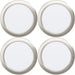 4 PACK Elegant Satin Nickel Ceiling Spotlight for Modern Home Décor Versatile Indoor Lighting