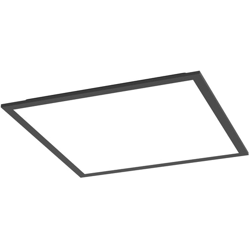Sleek Modern Black Square Ceiling Light for Contemporary Indoor Spaces