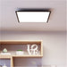 Sleek Modern Black Square Ceiling Light for Stylish Indoor Spaces
