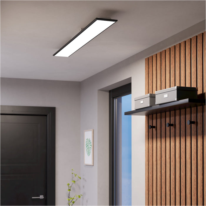 2 PACK Sleek Modern Black Ceiling Light Contemporary Indoor Lighting for Stylish Homes
