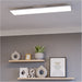 Sleek Modern White Ceiling Light Fixture for Indoor Home Spaces