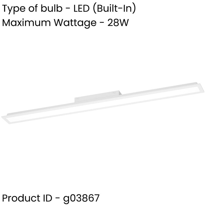 2 PACK Stylish Modern White Ceiling Light for Any Indoor Space