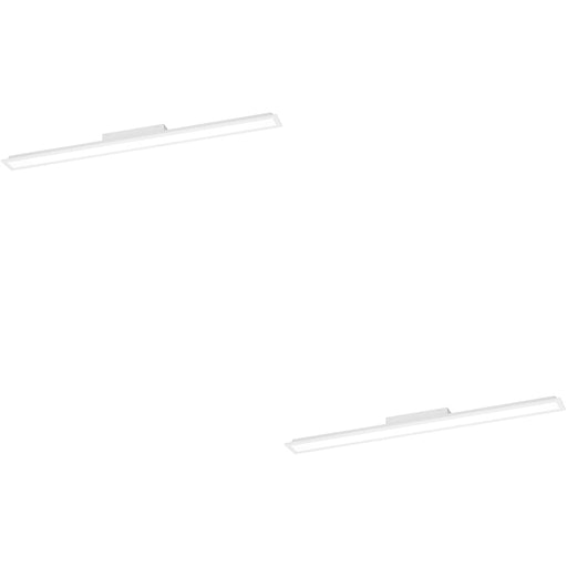 2 PACK Stylish Modern White Ceiling Light for Any Indoor Space