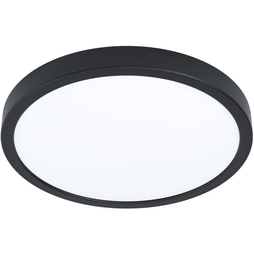 Modern Black Round LED Ceiling Light for Indoor Spaces Contemporary Design