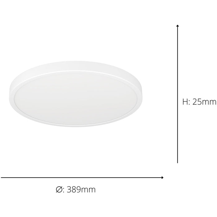Stylish Modern White Round LED Ceiling Light for Indoor Spaces