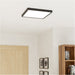 Contemporary Black Square LED Ceiling Light for Modern Indoor Spaces