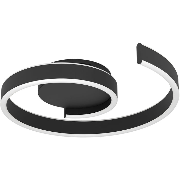 Sleek Modern Black Ceiling Light for Indoor Spaces Contemporary Design