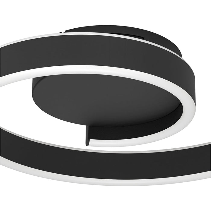 Sleek Modern Black Ceiling Light for Indoor Spaces Contemporary Design