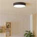 2 PACK Stylish Modern Black Ceiling Light for Minimalist Indoor Spaces