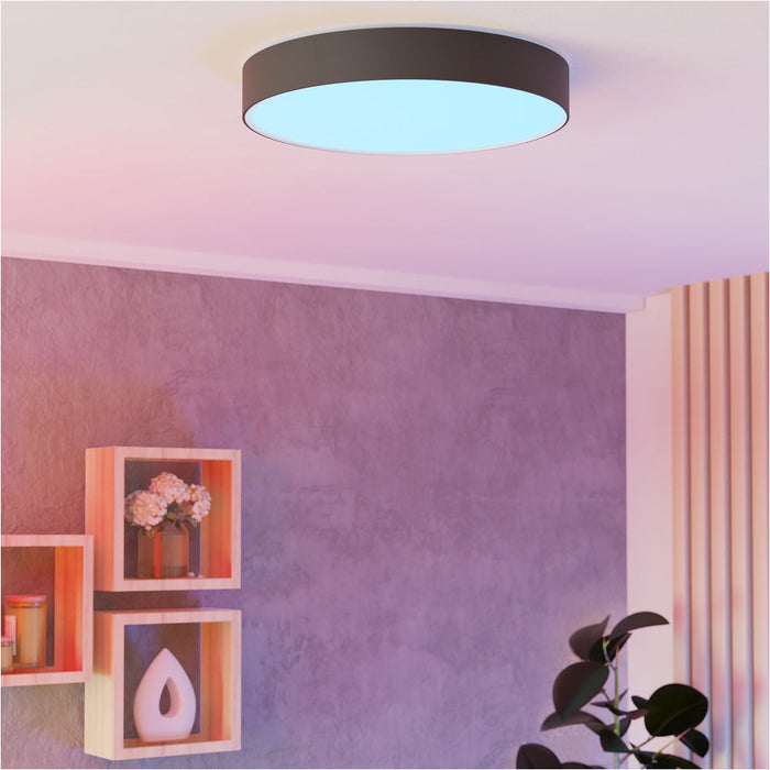 2 PACK Stylish Modern Black Ceiling Light for Indoor Spaces Perfect for Any Room