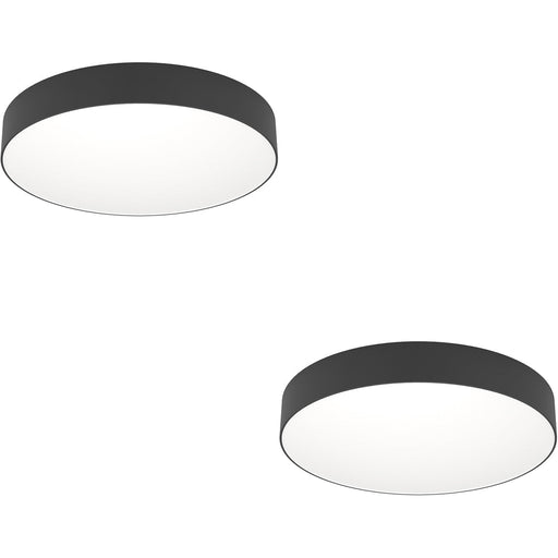 2 PACK Stylish Modern Black Ceiling Light for Indoor Spaces Perfect for Any Room
