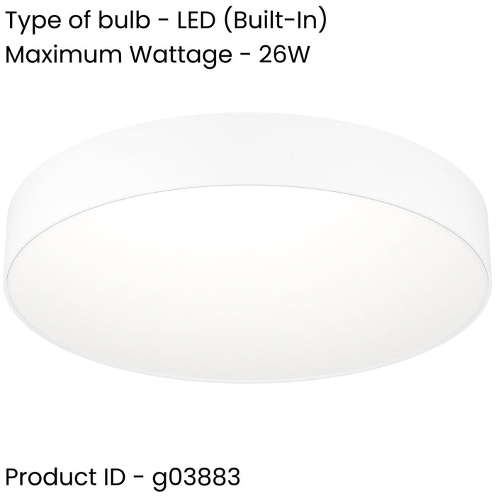 Sleek Modern White Ceiling Light Stylish Indoor Lighting for Contemporary Homes