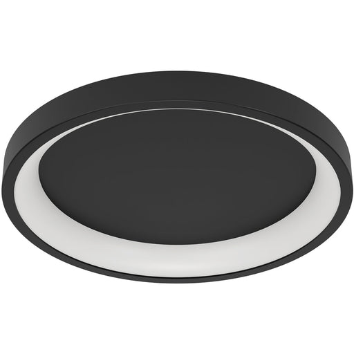 Sleek Modern Black Round Ceiling Light for Stylish Indoor Spaces